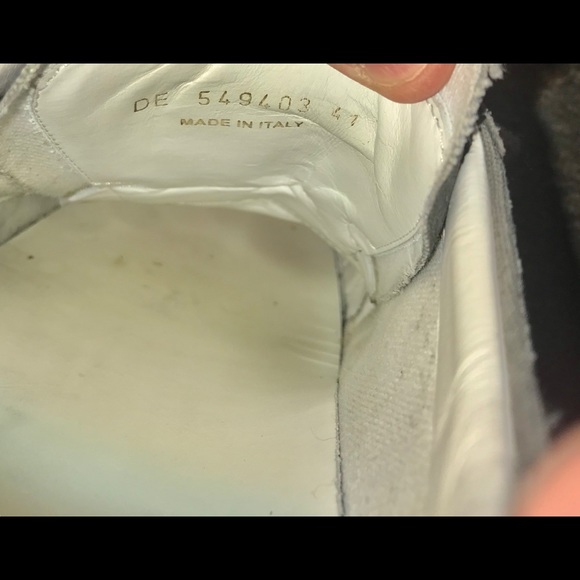 Saint Laurent Grey SL/06 Court Classic Sneakers - Picture 4 of 8